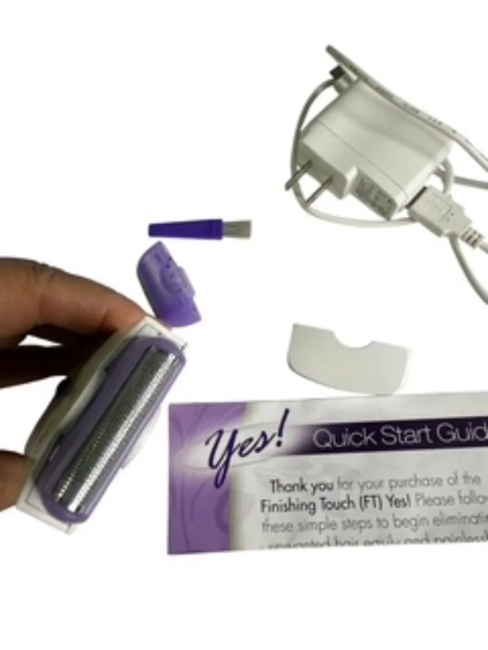 Yes! Finishing Touch Electric Women's Hair Removal Razor
